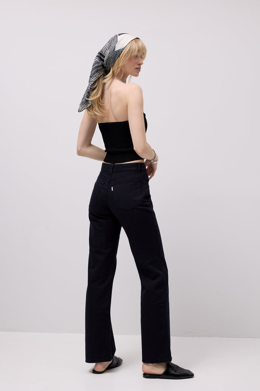 Spodnie z diagonalu / 05 / 18 / onyx black