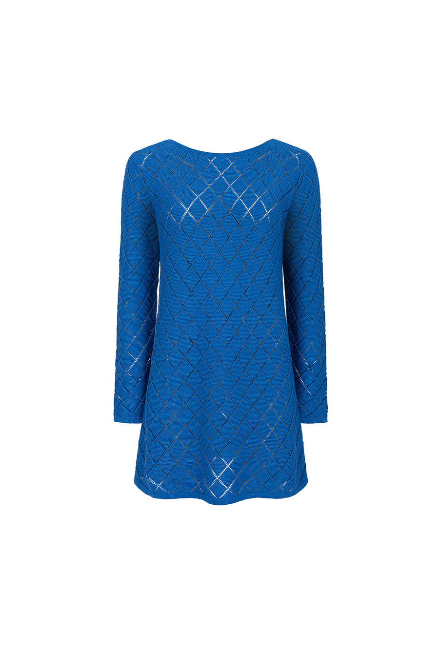 Sukienka z bawełny organicznej / 02 / 37 / hyacinth blue