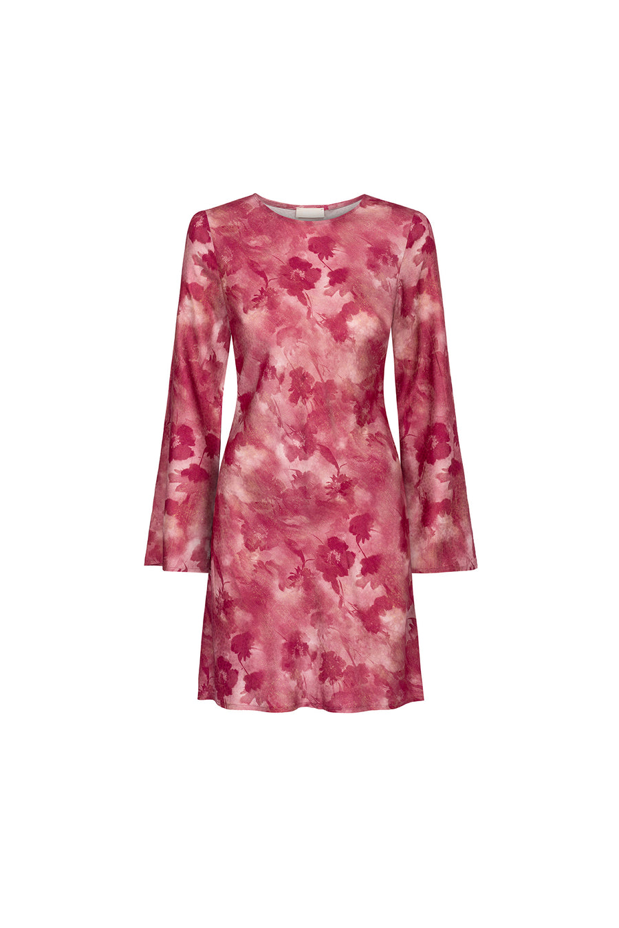 Sukienka z wiskozy / 03 / 35 / charm pink