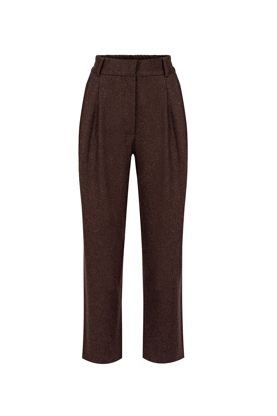 Spodnie z wełny / 05 / 23 / deep brown