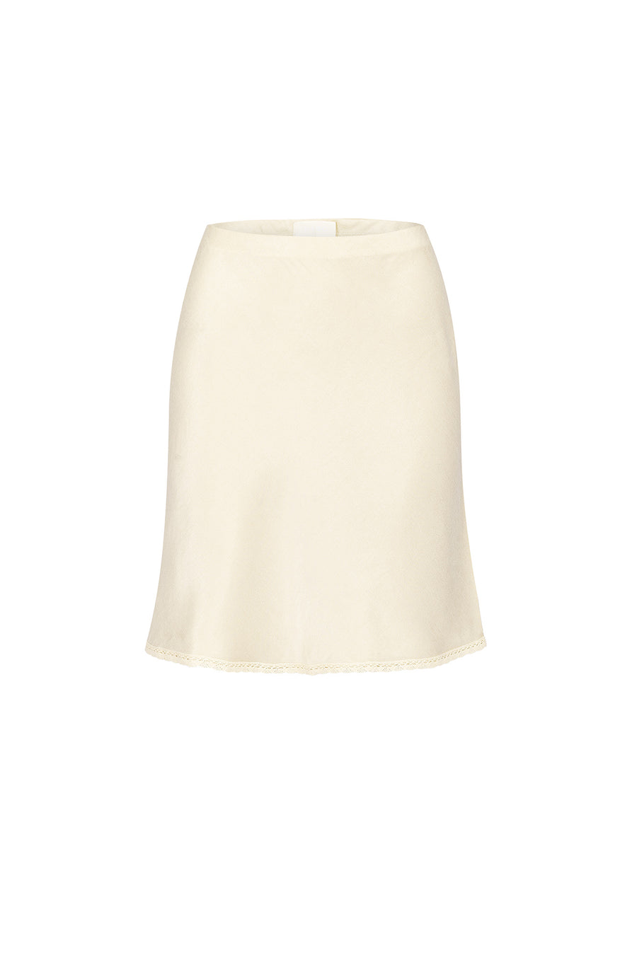 Spódnica z lyocellu i wiskozy / 07 / 23 pearl white