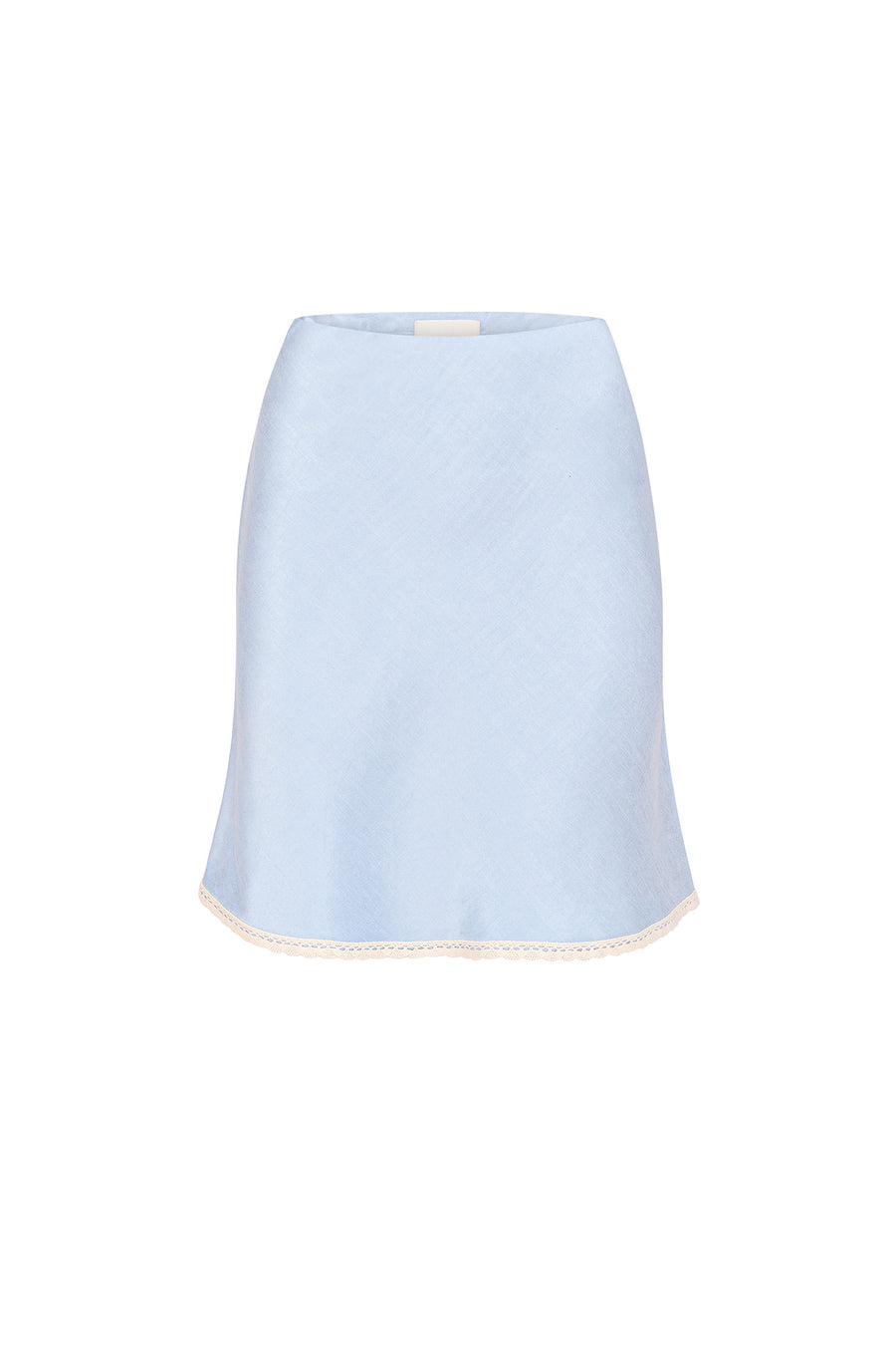 Spódnica z lyocellu i wiskozy / 07 / 23 / sky blue