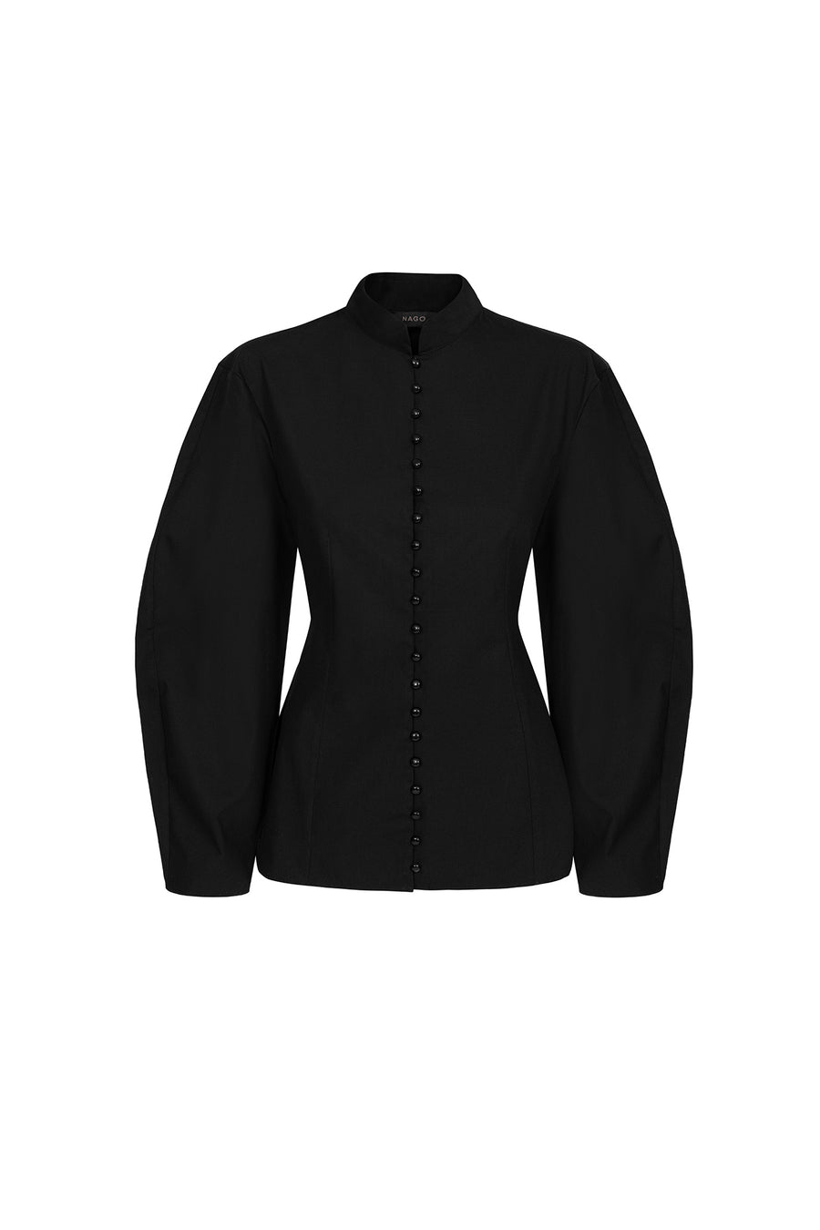 Koszula z bawełny organicznej / 12 / 31 / onyx black