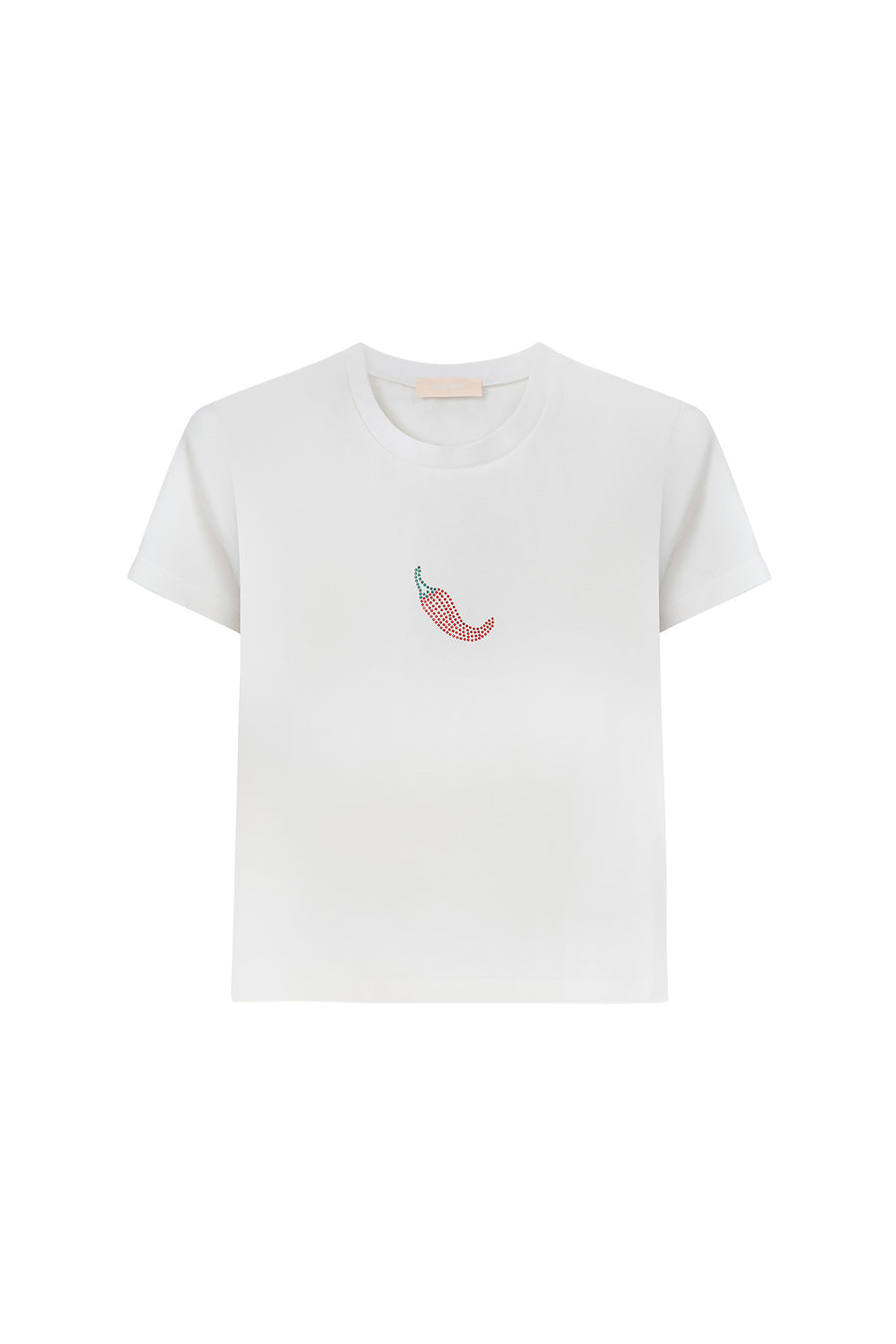 T-shirt z bawełny organicznej  / 13 / 32 / spicy white