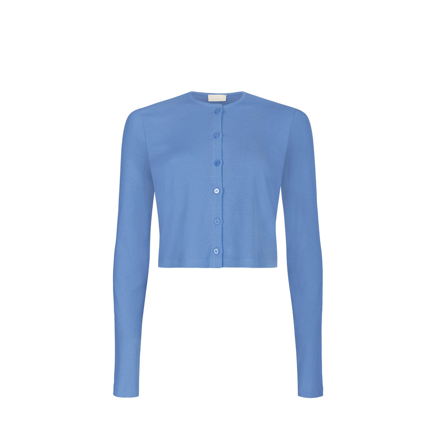 Longsleeve z bambusa i bawełny / 14 / 27 / cornflower blue