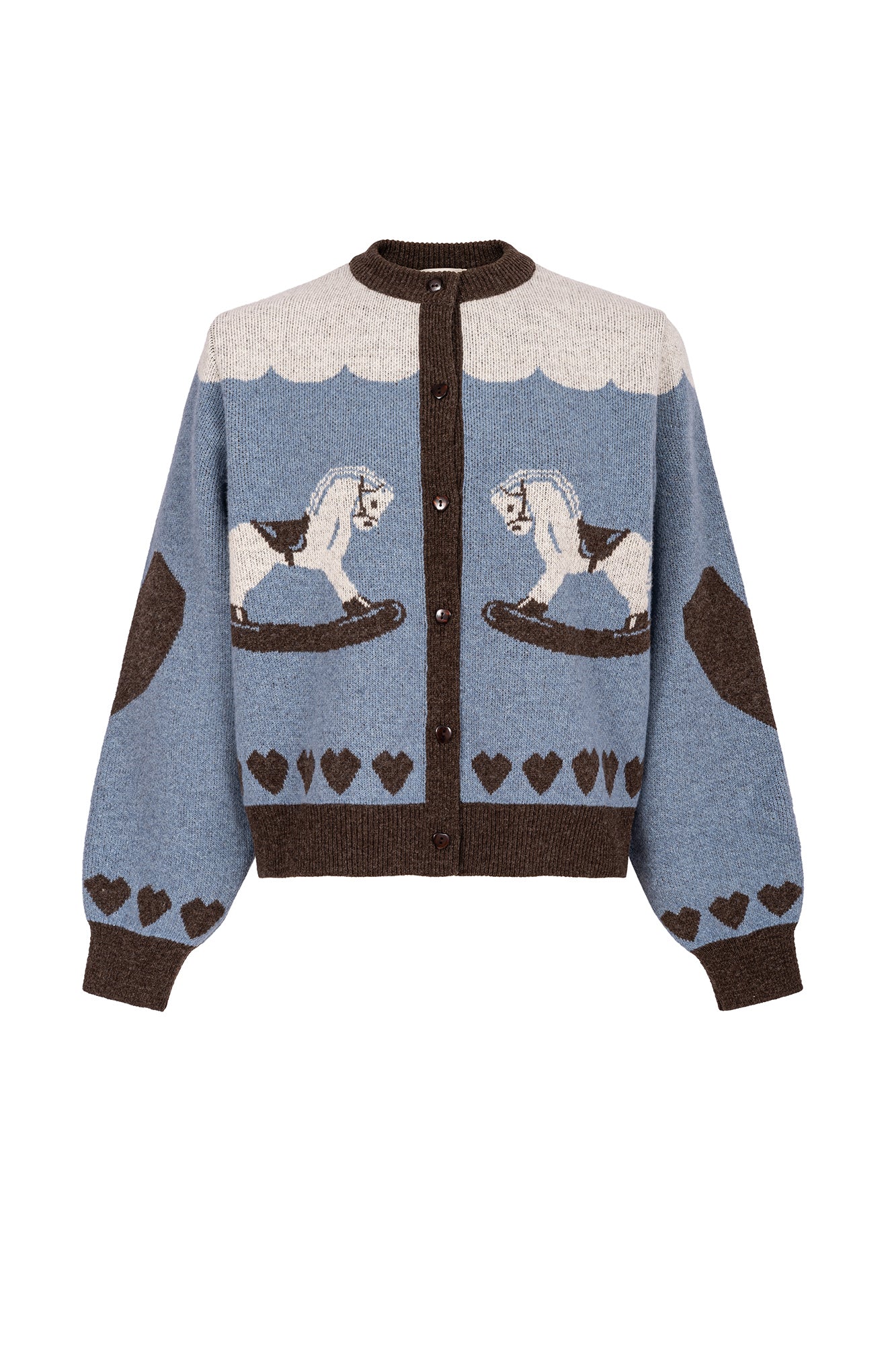 Kardigan z wełny / 16 / 21 / nutcracker