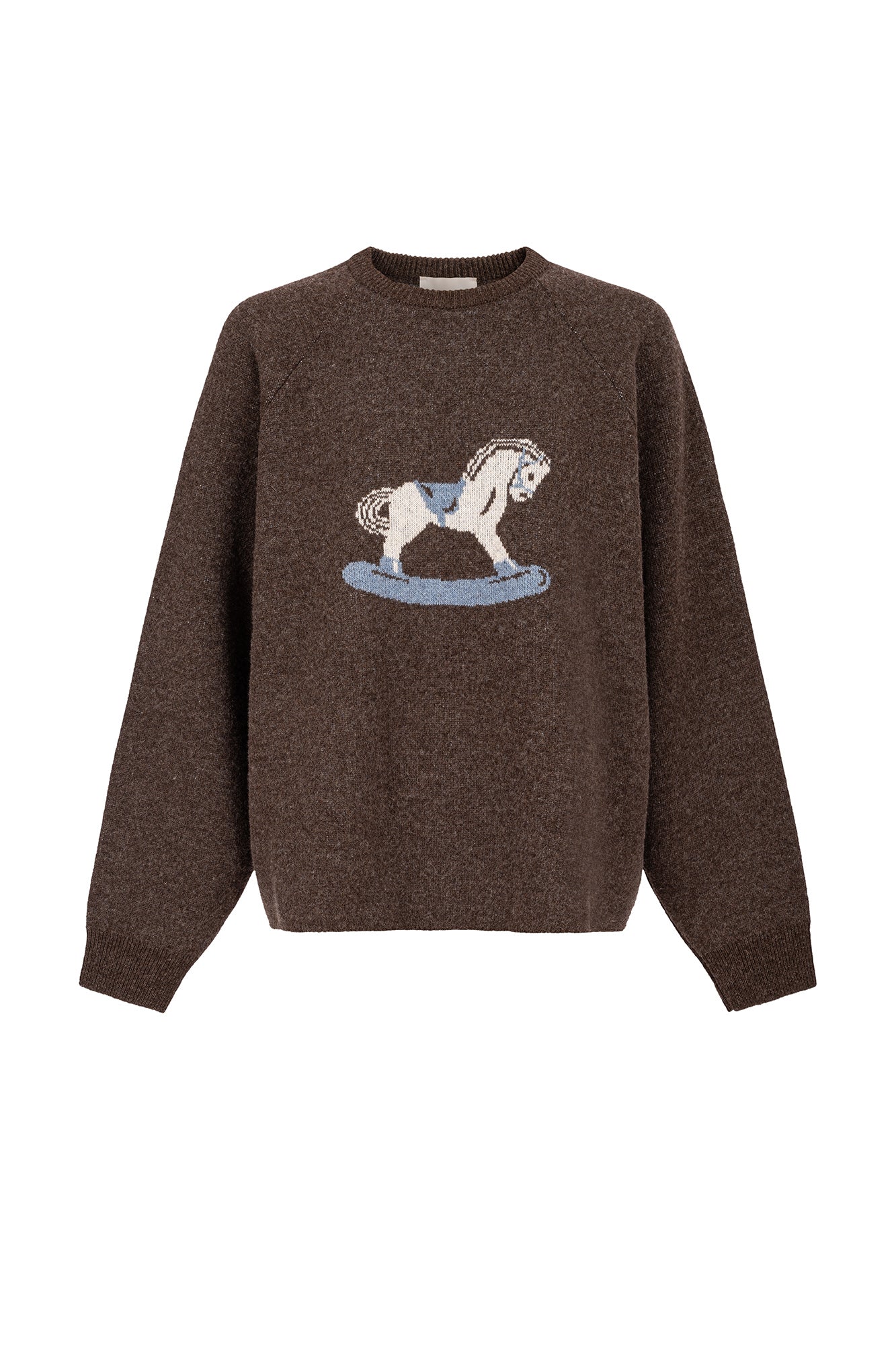 Sweter z wełny / 16 / 22 / mahogany brown