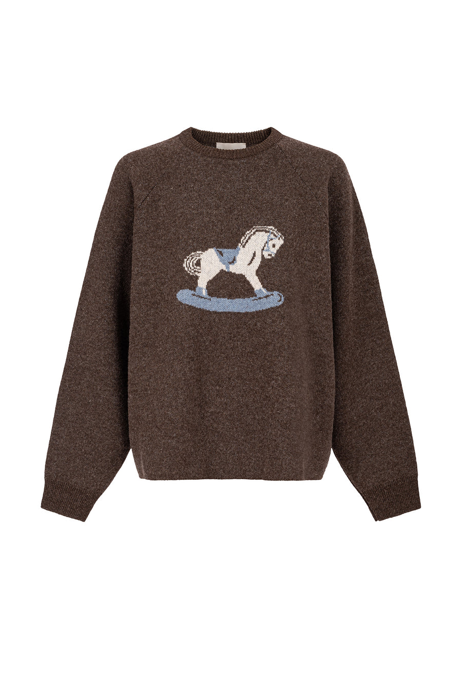 Sweter z wełny / 16 / 22 / mahogany brown