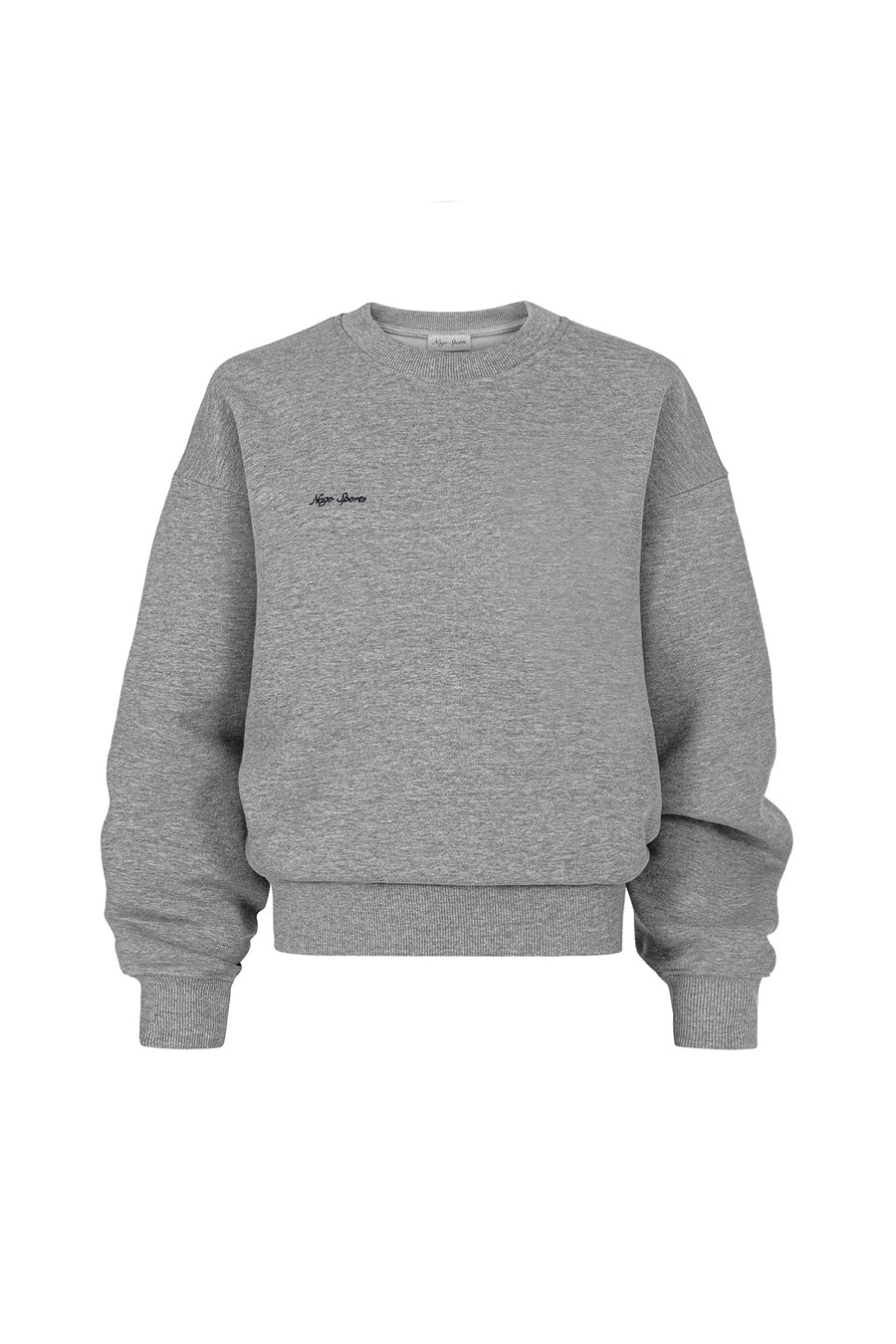 Bluza z bawełny organicznej / 17 / 16 / foggy stone