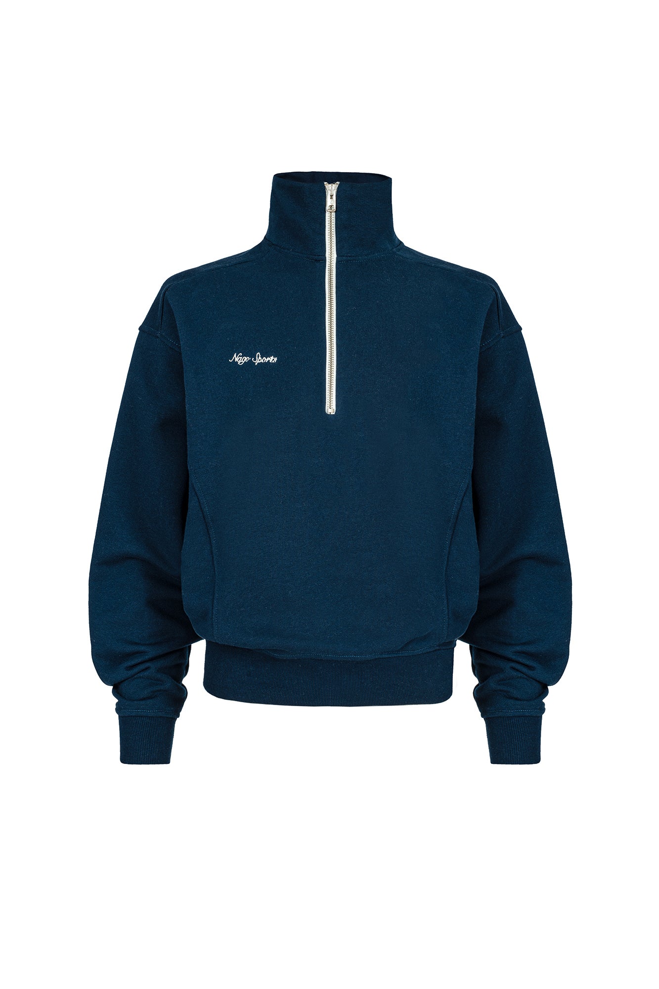 Bluza z bawełny / 17 / 24 / silent blue