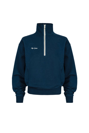 Bluza z bawełny / 17 / 24 / silent blue