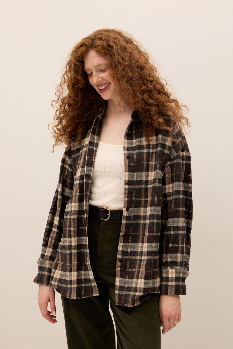 Koszula z bawełny / 12 / 16 / rustic plaid