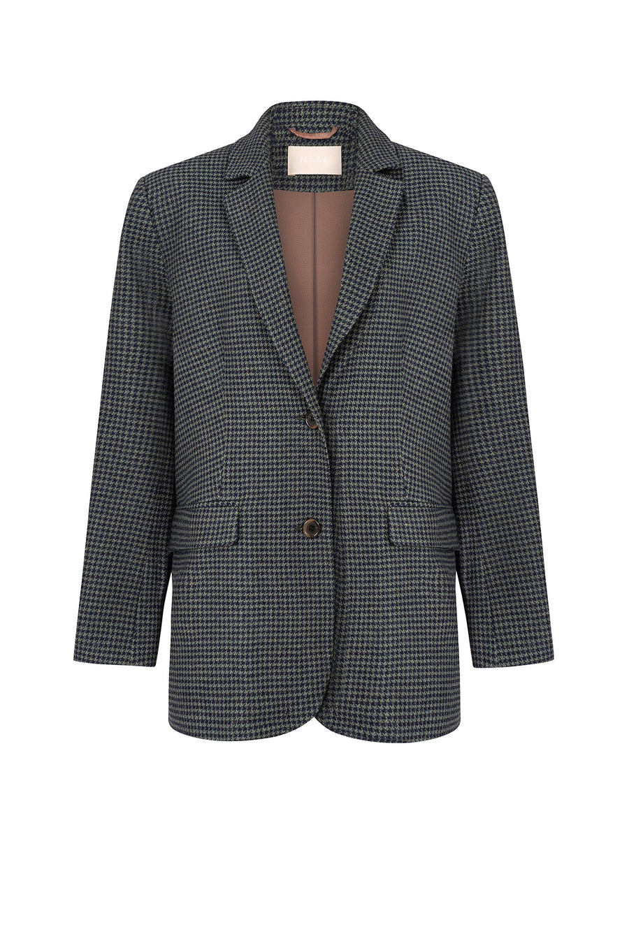 Marynarka z wełną dziewiczą i wiskozą / 18 / 09 / misty forest