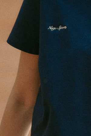 T-shirt z bawełny / 13 / 01 / night blue