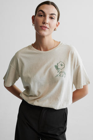 T-shirt z bawełny organicznej z hempem / 13 / 02 / small print