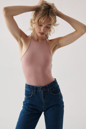 Body z wiskozy / 01 / 43 / dusty rose