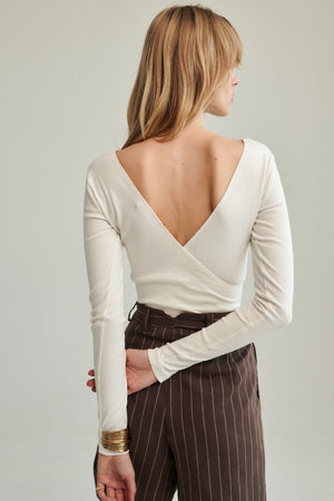 Body z bawełny organicznej / 01 / 06 / cream white