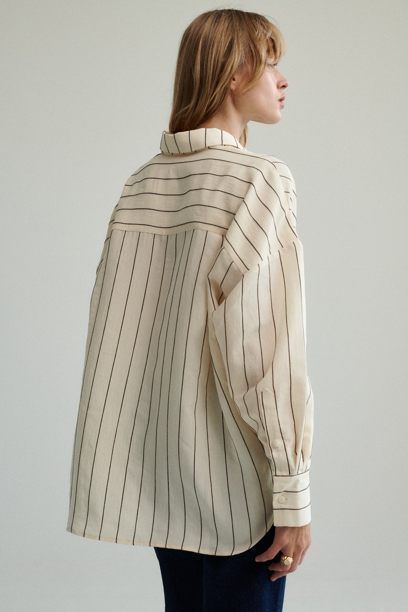 Koszula z modalu / 12 / 16 / almond milk