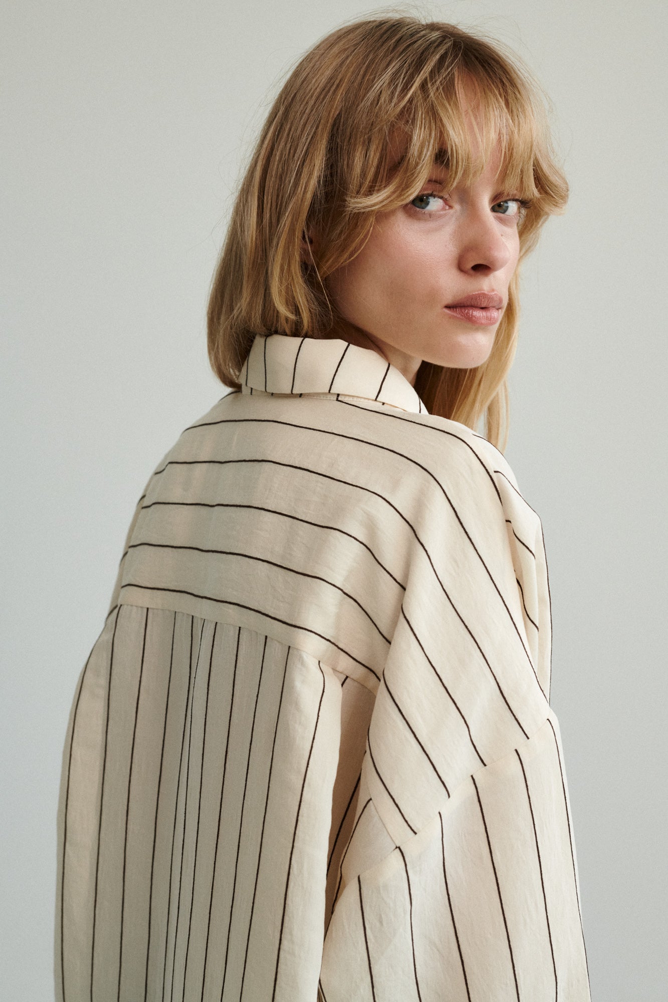 Koszula z modalu / 12 / 16 / almond milk