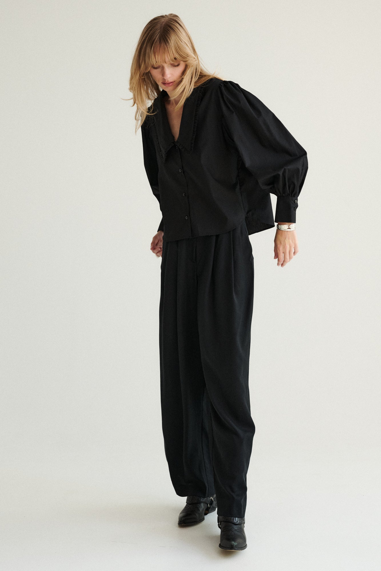 Spodnie z Tencelu™ / 05 / 02 / onyx black