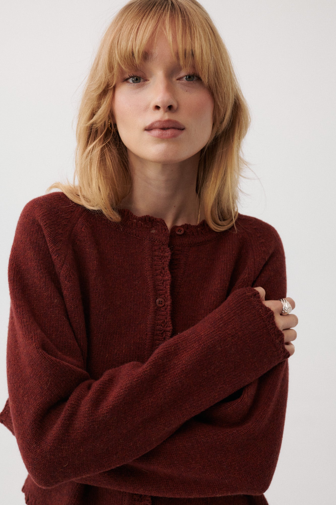 Kardigan z wełny / 16 / 15 / autumn leaves