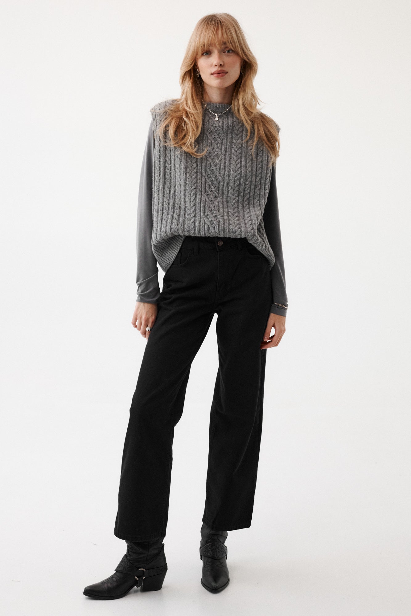 Spodnie z diagonalu / 05 / 21 / onyx black