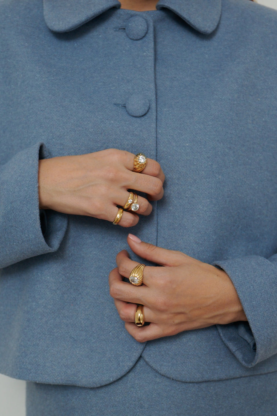 ?Modelka ma 173cm wzrostu i prezentuje rozmiar XS/S?