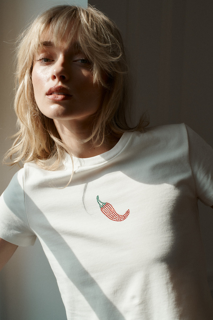  ?Modelka ma 179 cm wzrostu i prezentuje rozmiar XS/S?