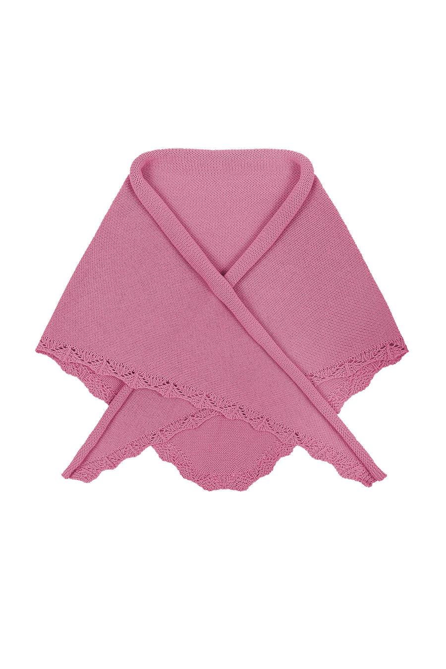 Chusta z bawełny organicznej / 21 / 18 / mauve pink