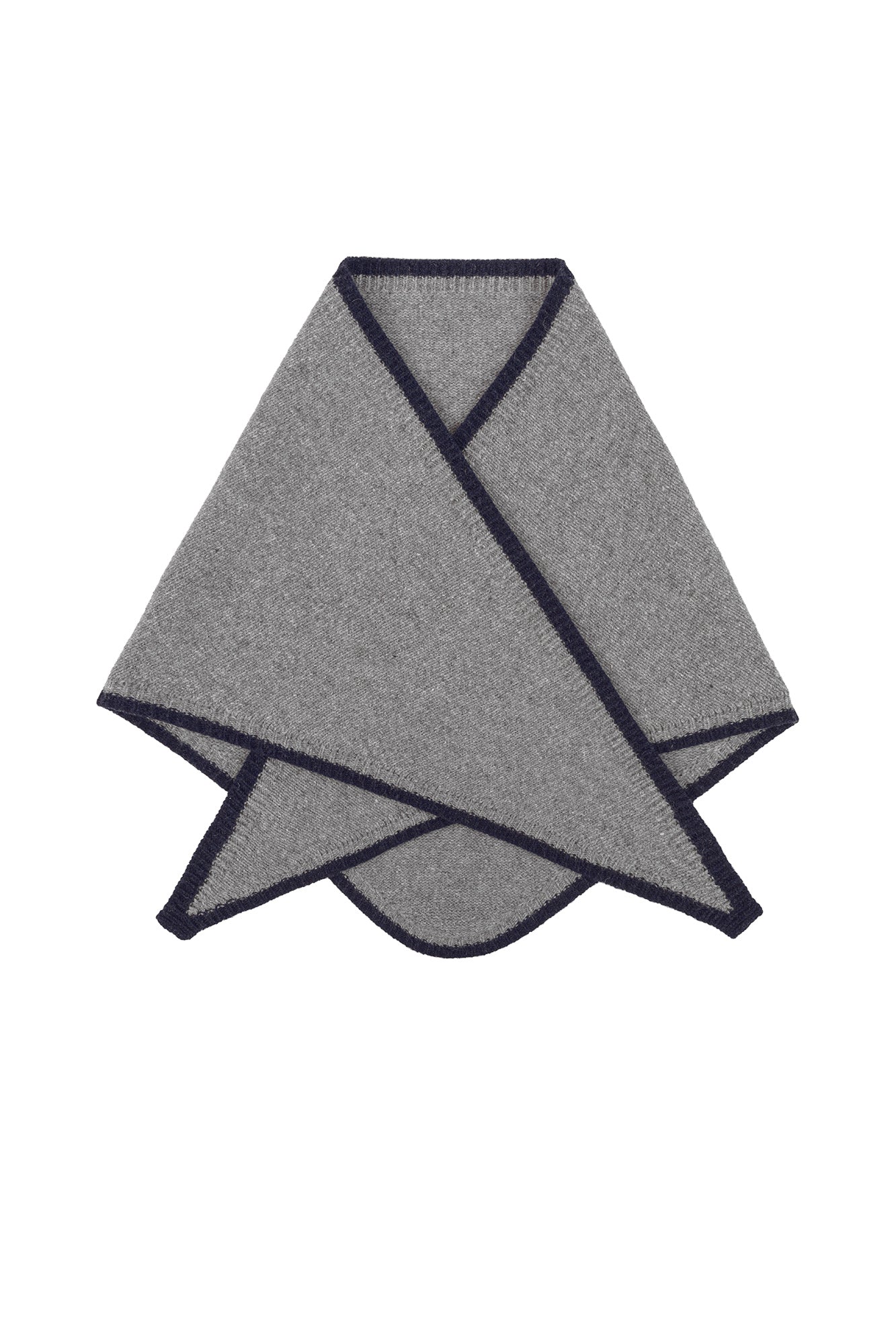 Chusta z wełny / 21 / 24 / grey / navy