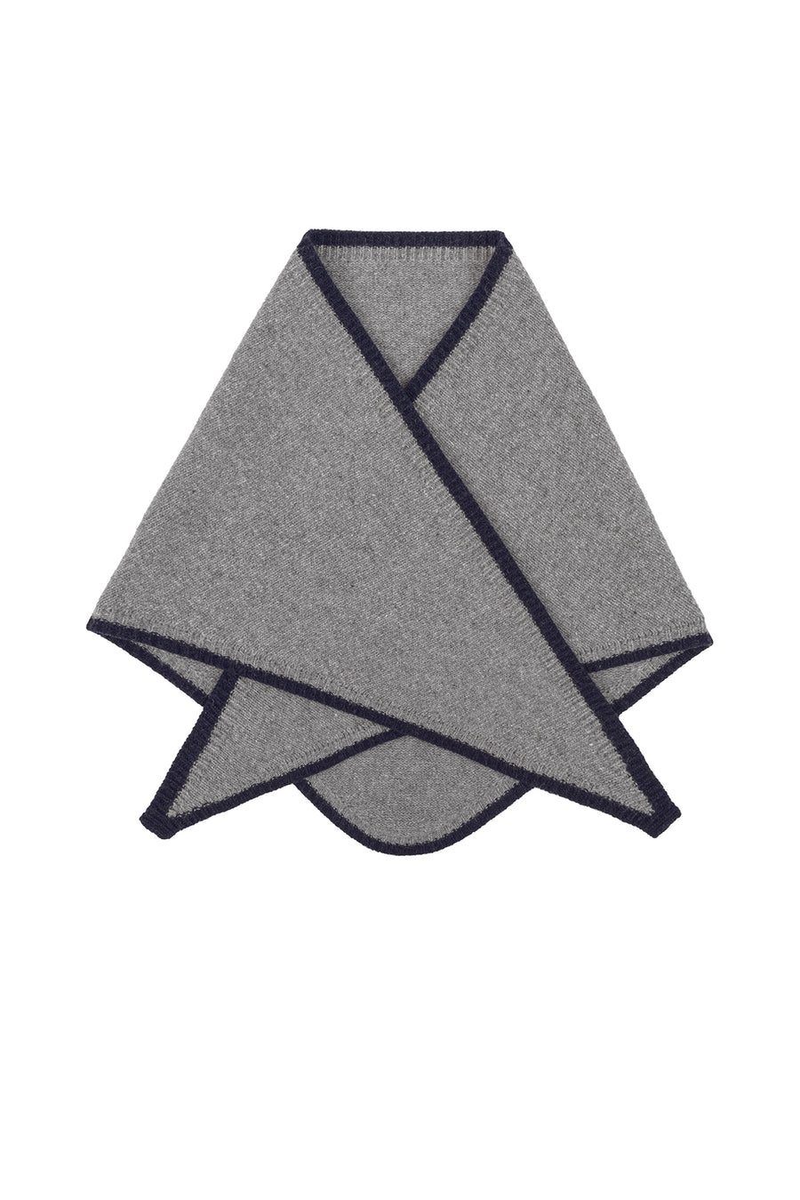 Chusta z wełny / 21 / 24 / grey / navy