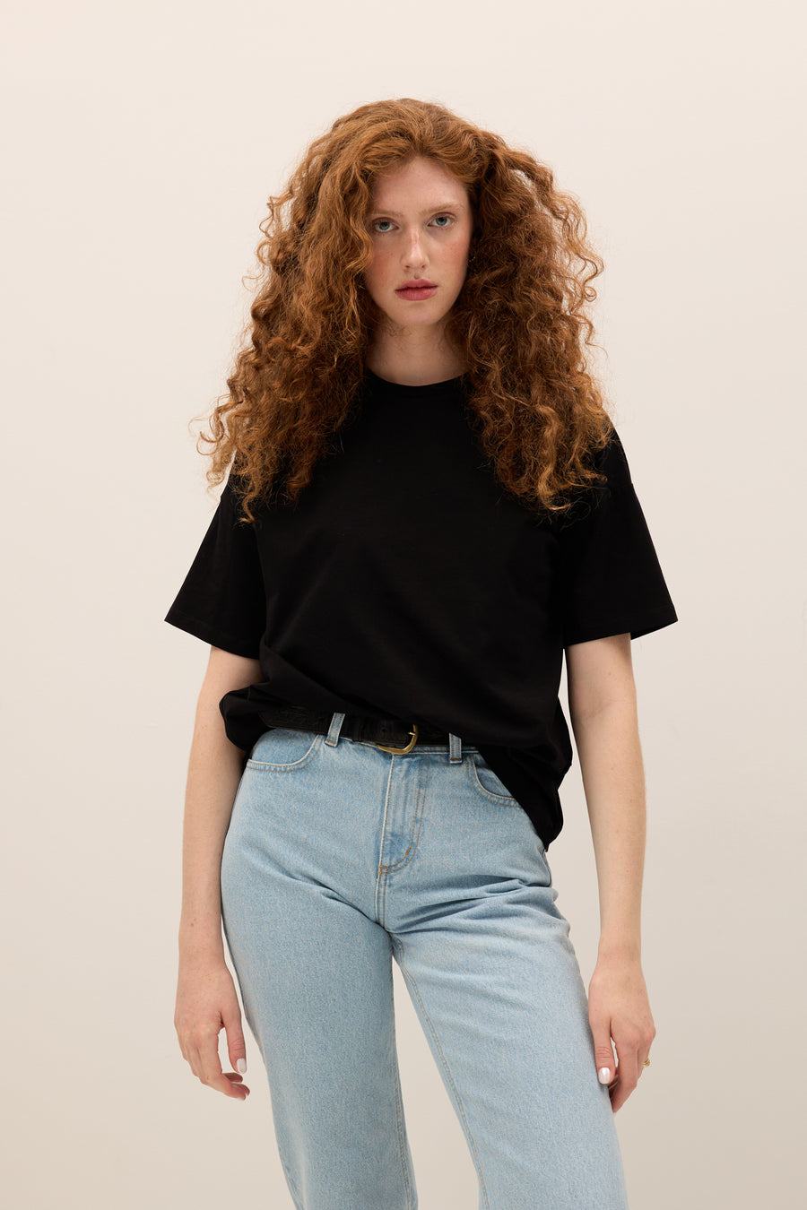 T-shirt z bawełny / 13 / 27 / onyx black