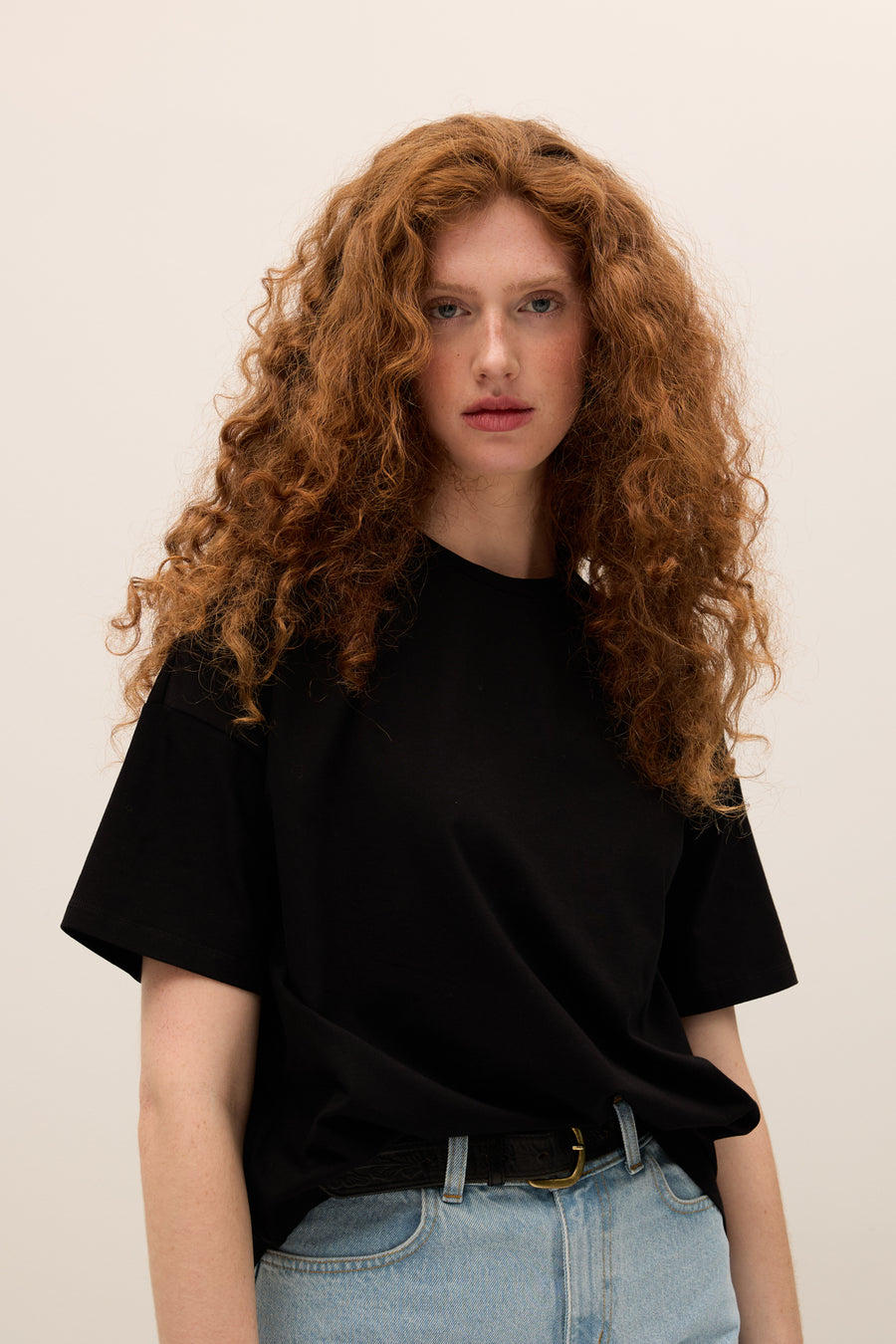 T-shirt z bawełny / 13 / 27 / onyx black