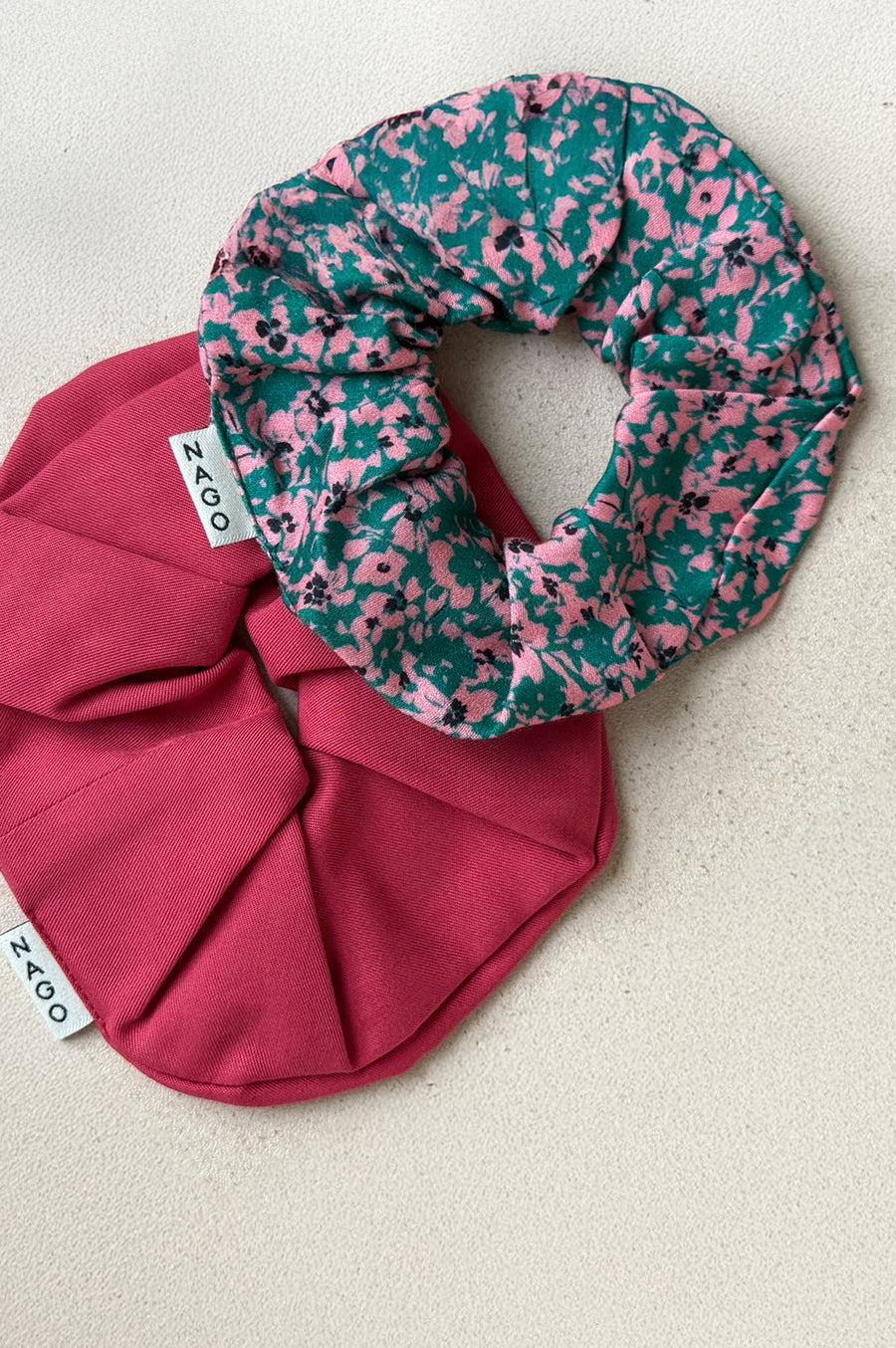 Zestaw scrunchies / pink meadow