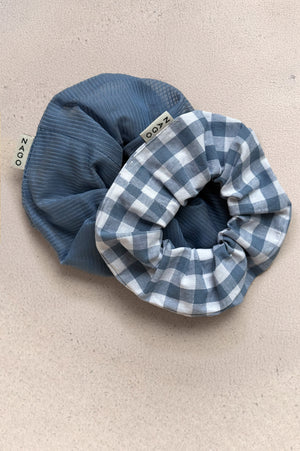 Zestaw scrunchies / all blue