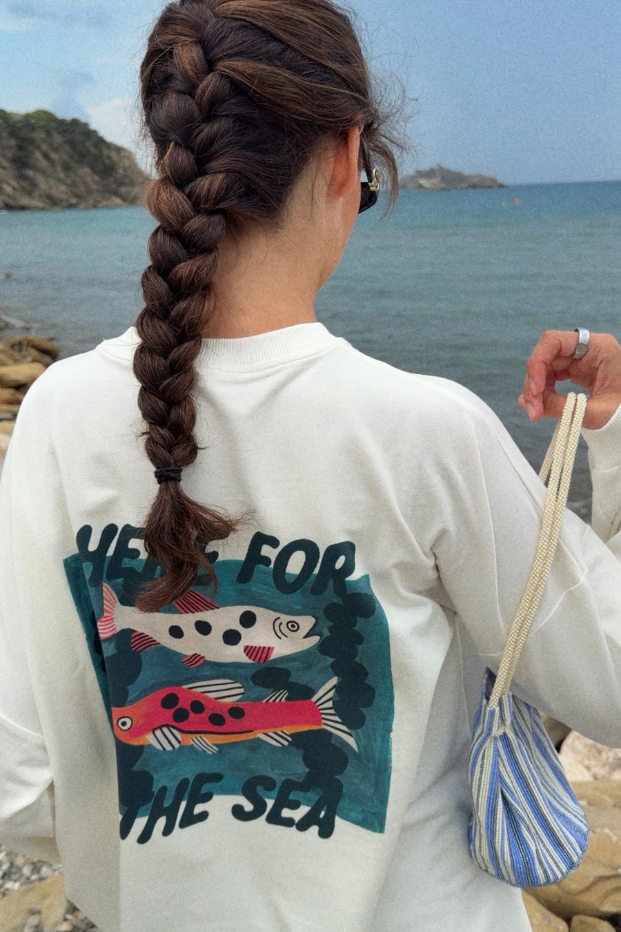 Longsleeve z bawełny / 14 / 30 / sea sound