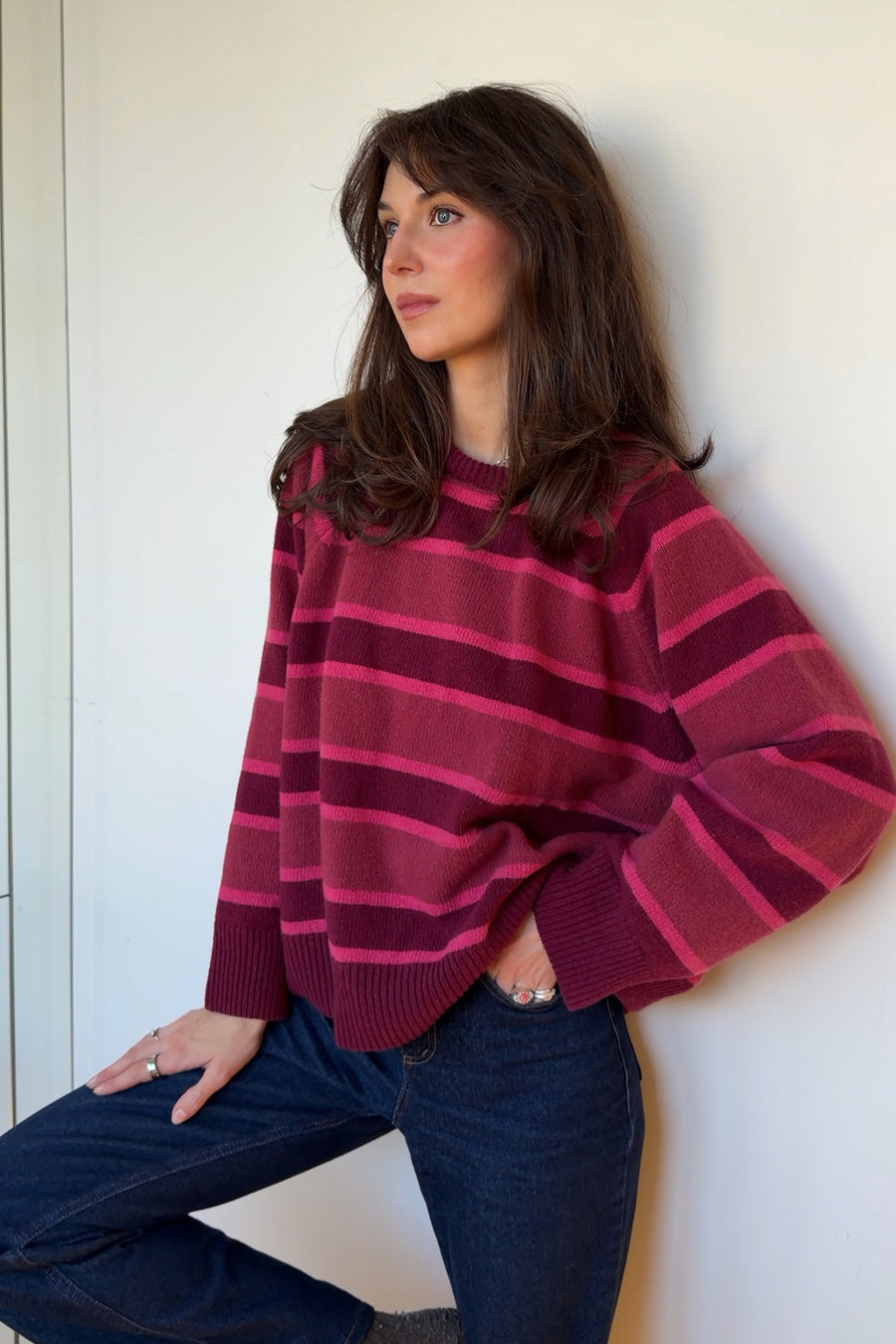 ?Modelka ma 178cm wzrostu i prezentuje rozmiar M/L?