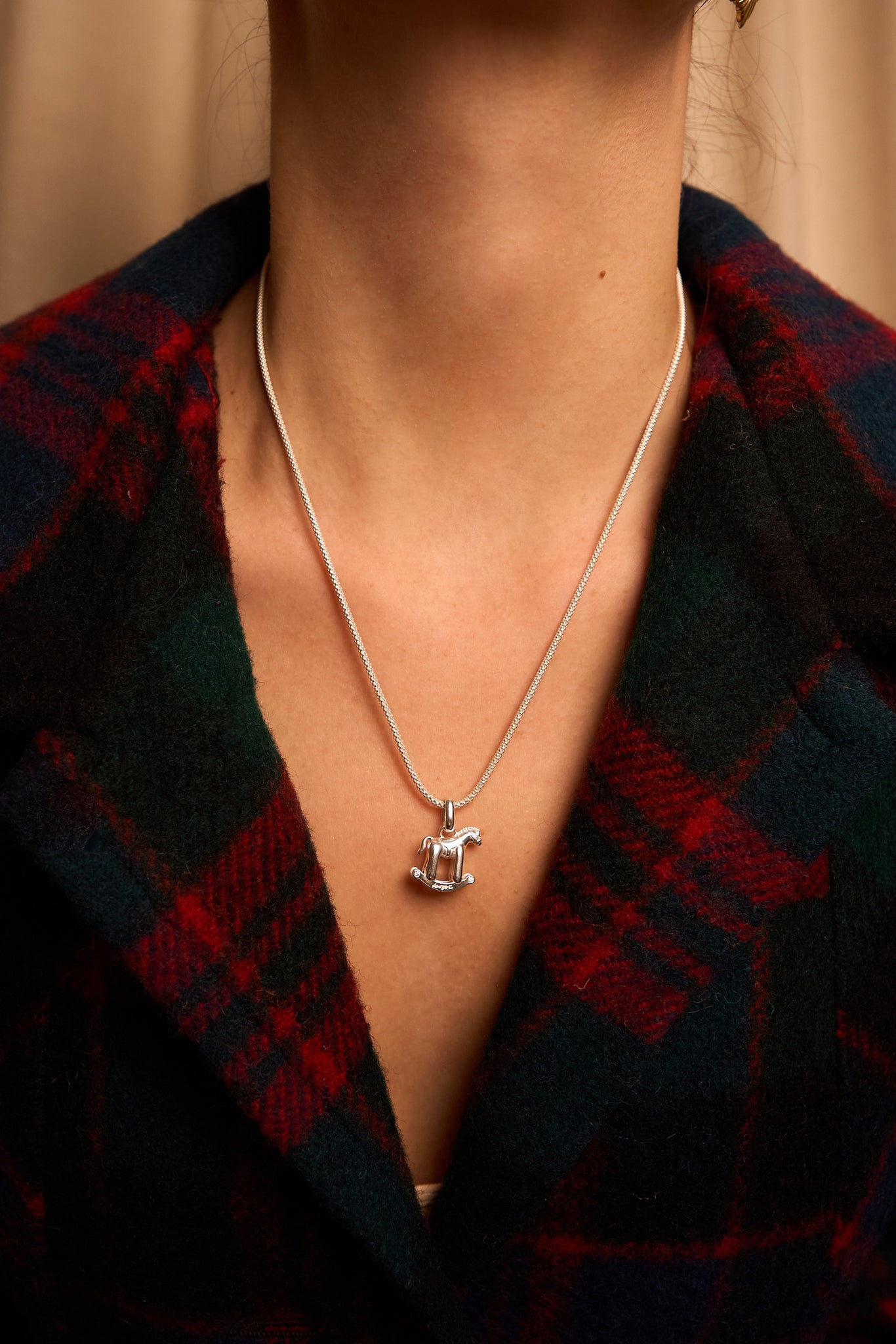 Zawieszka Holiday Pony / silver / medium