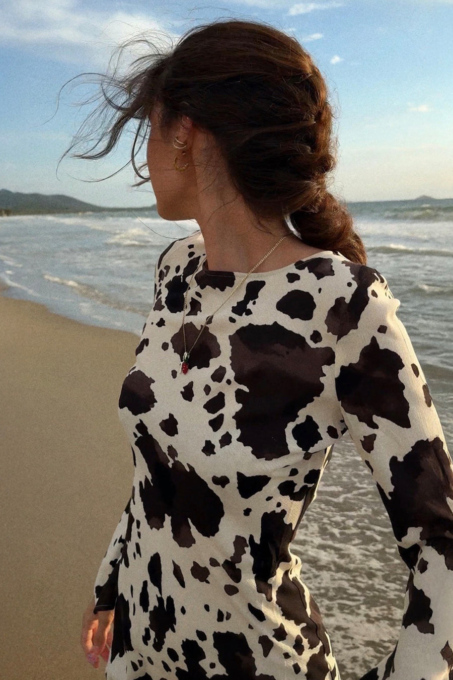 Sukienka z wiskozy / 03 / 35 / country roads