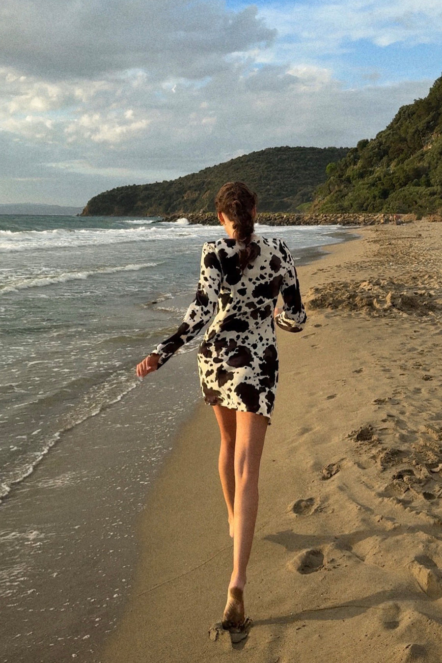 Sukienka z wiskozy / 03 / 35 / country roads