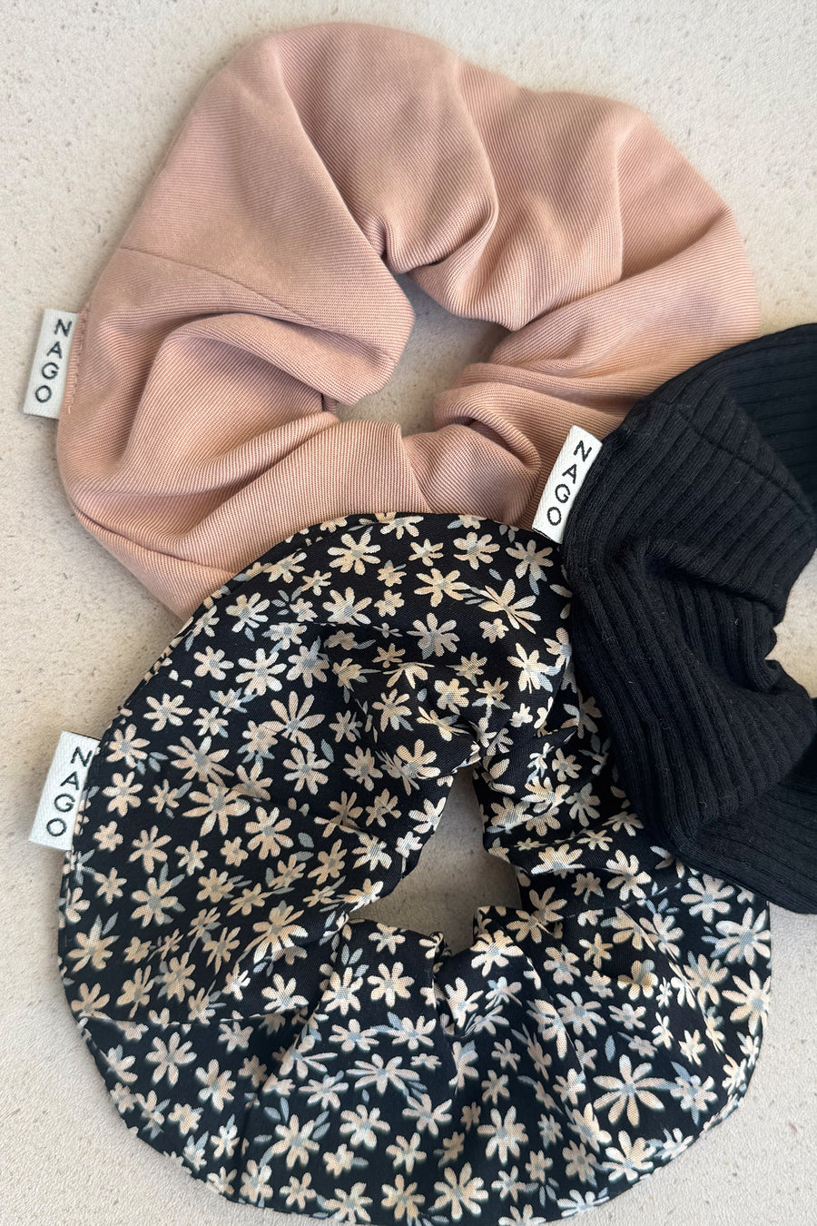 Zestaw scrunchies / flower blossom