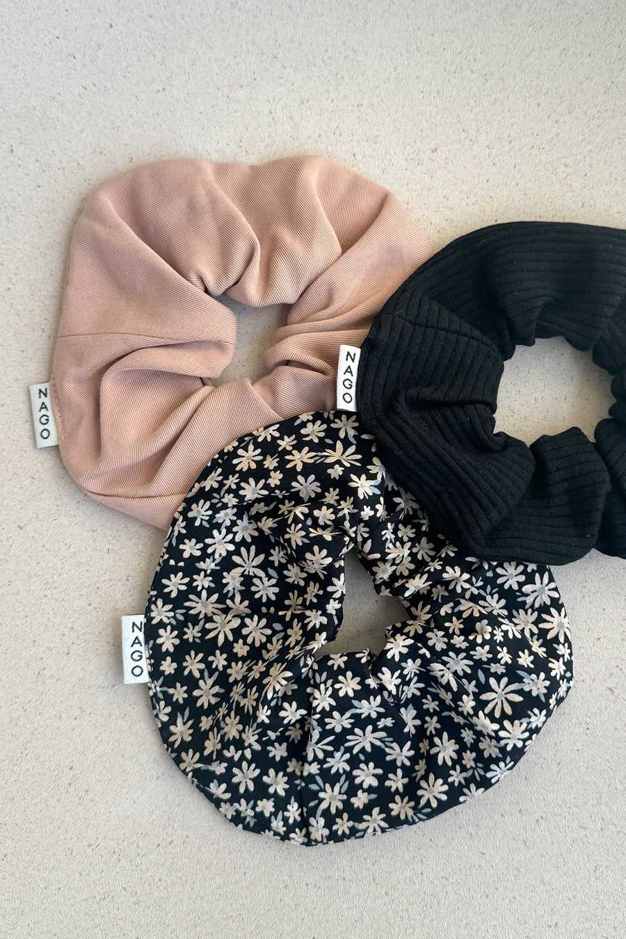 Zestaw scrunchies / flower blossom