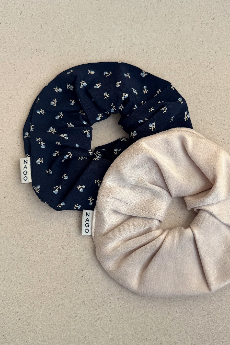 Zestaw scrunchies / forget-me-not