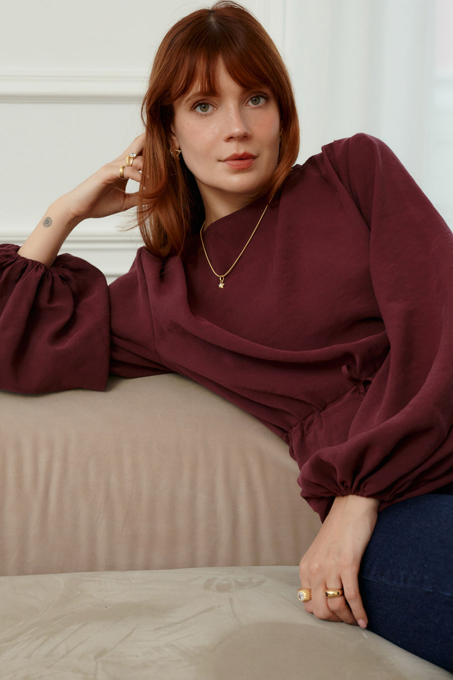 ?Modelka ma 173cm wzrostu i prezentuje rozmiar M?