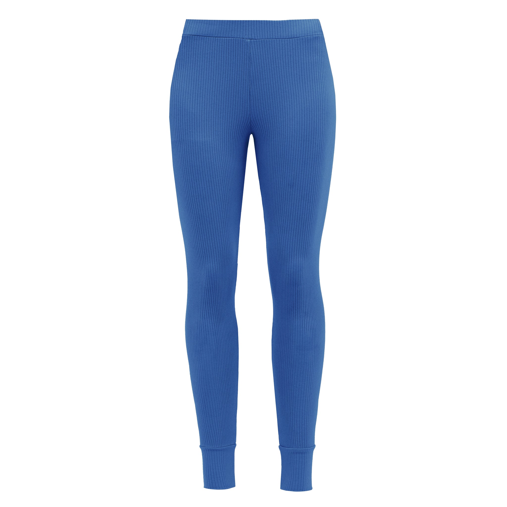 Legginsy z bawełny organicznej / 04 / 01 / cornflower blue