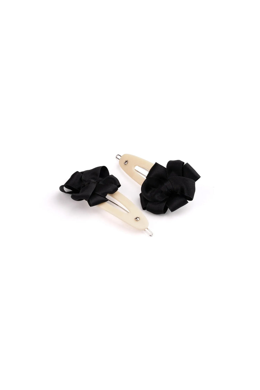 Zestaw spinek Princess / Cream + Black