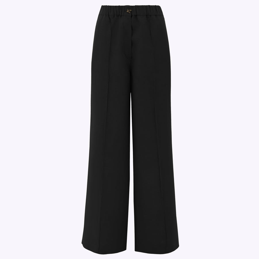 Spodnie z Tencelu™ i lnu / 05 / 14 / onyx black