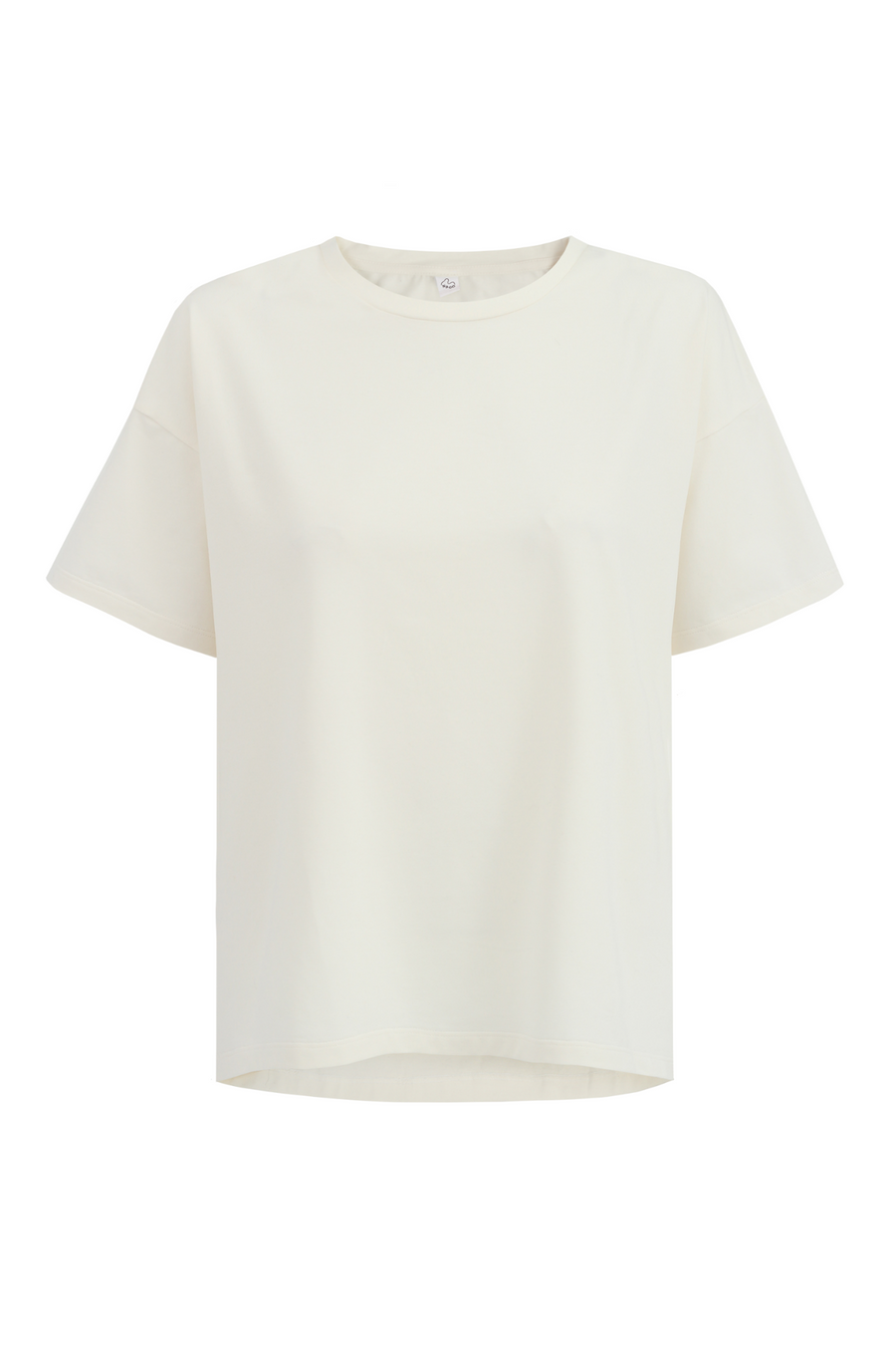 T-shirt z bawełny organicznej / 13 / 02 / cream white